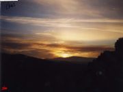 Puesta de sol en Petn. Petn, Orense
